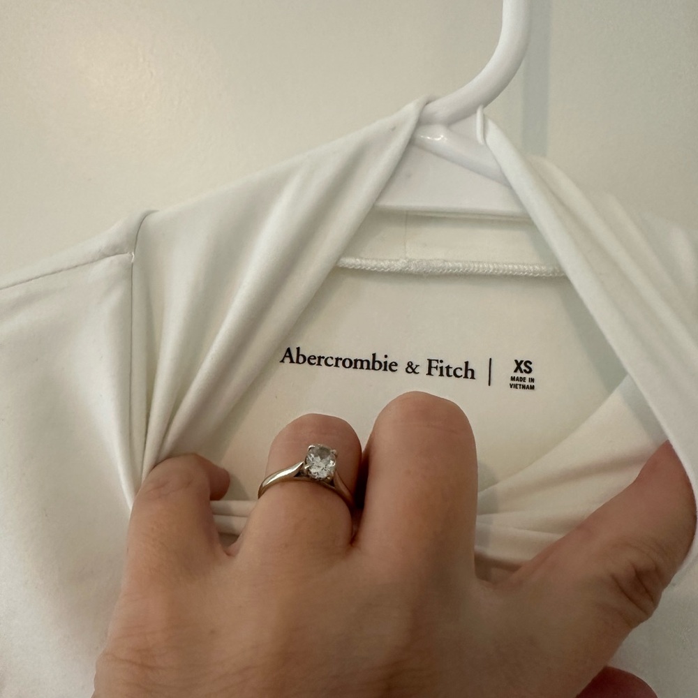 Abercrombie & Fitch Elegant White Blouse